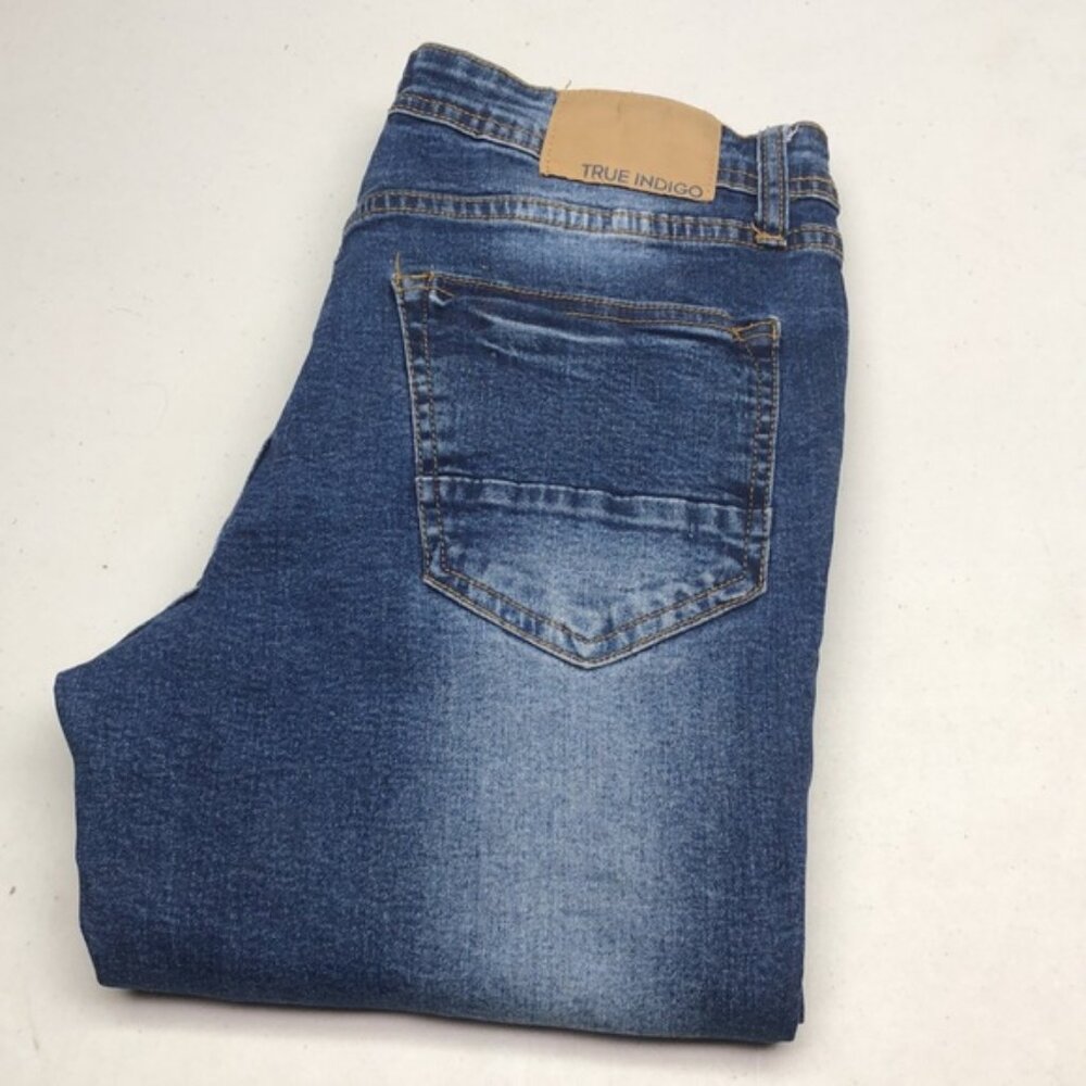 MENS TRUE INDIGO SLIM STRAIGHT JEANS 30x31 ⭐️